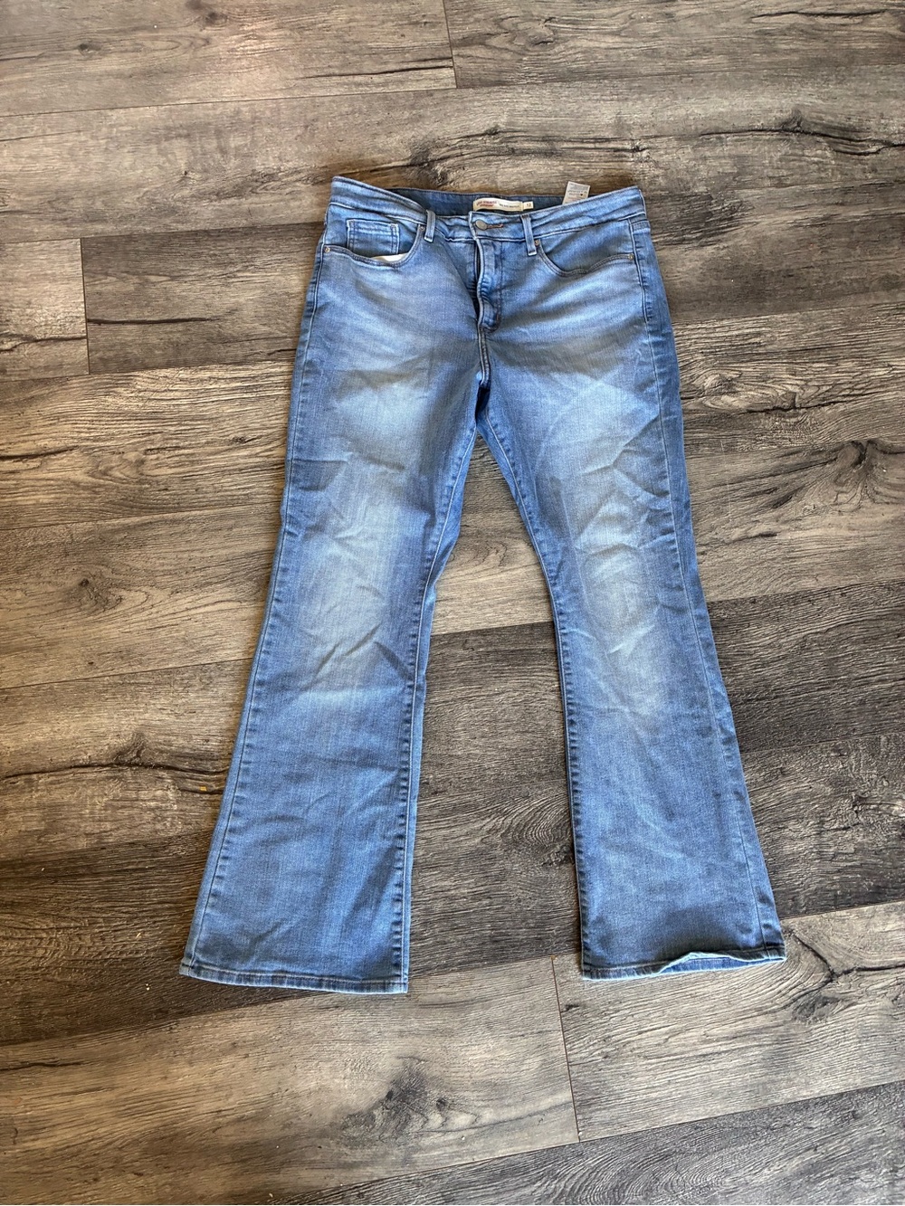 Levi's Light Blue Bootcut Jeans